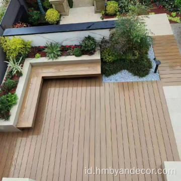 Outdoor WPC Decking Swimming Pool Composite Board